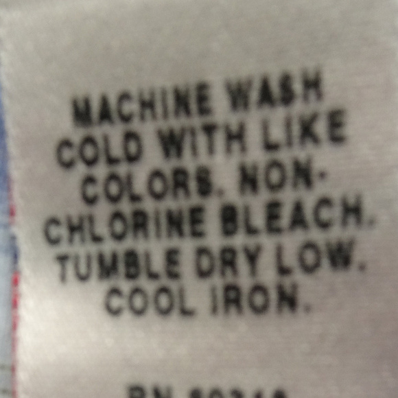 Lucky Brand Dungarees Diamond Pearl Snap Large - Picture 5 of 5